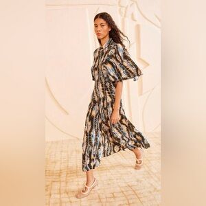 Ulla Johnson Silhuette Dress in River NWT